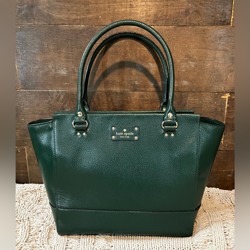 Kate Spade Forest Green Shoulder Bag